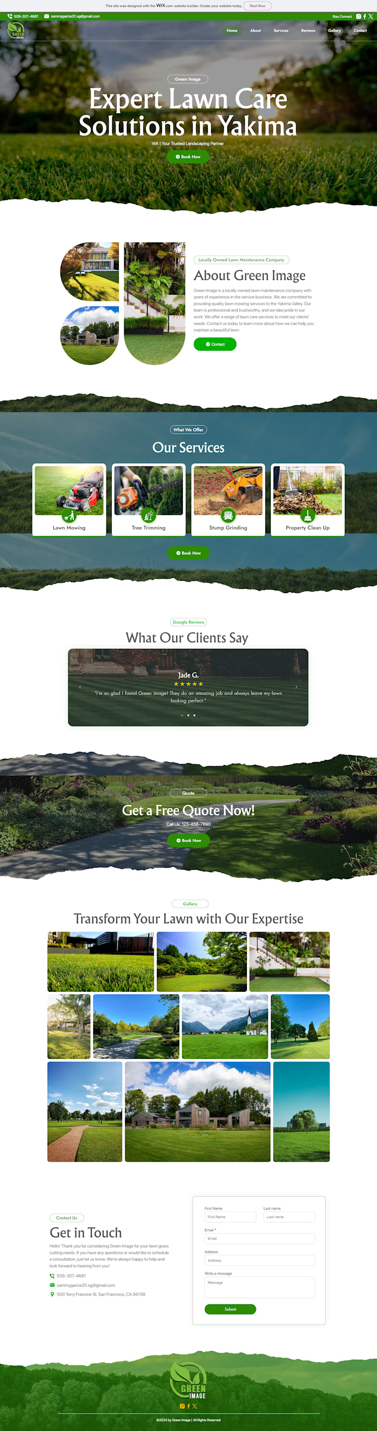 Green Image Website